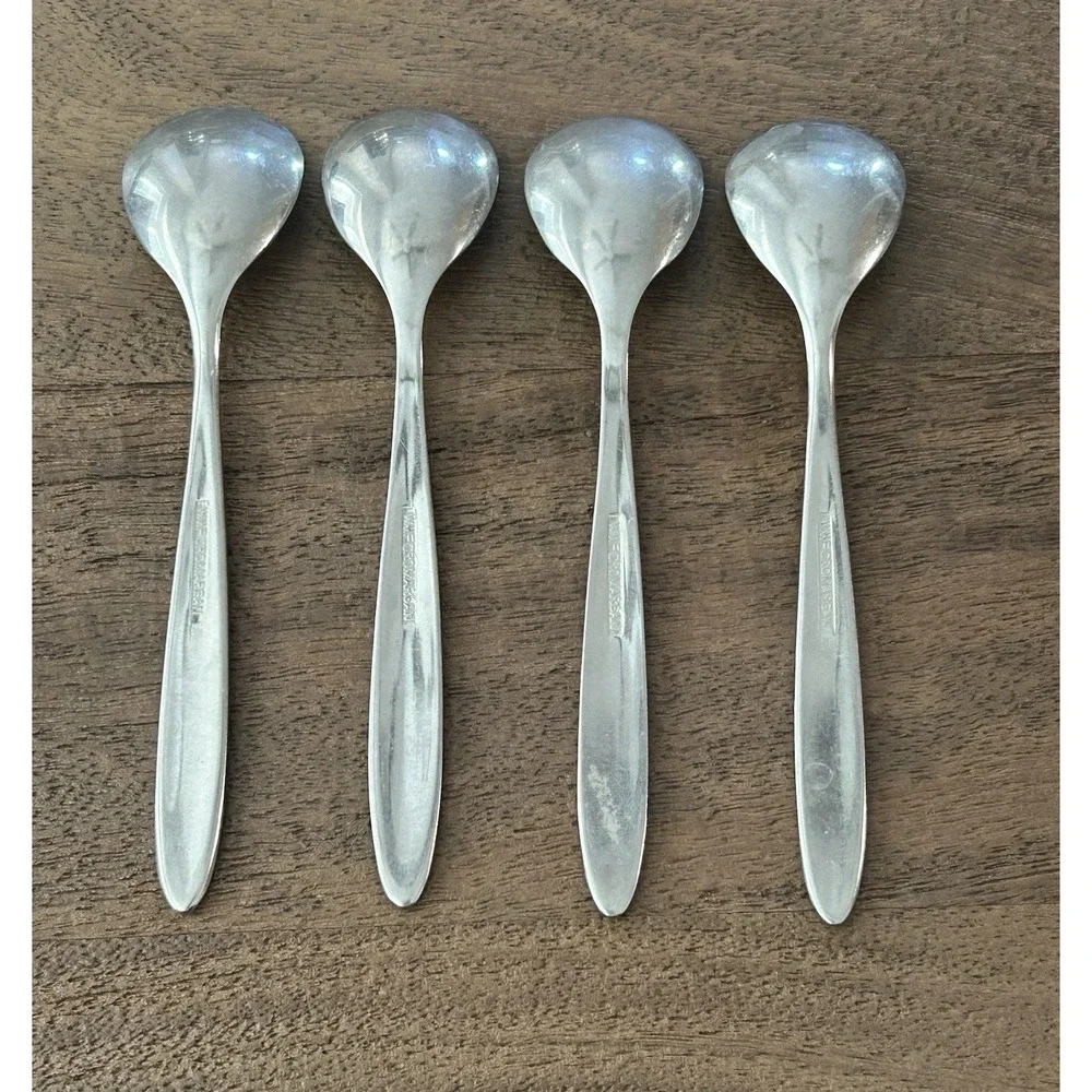 Vintage WMF Flatware Laurel‎ Demitasse Spoons 4 7/8